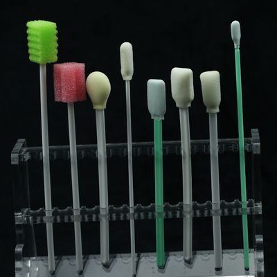 Υγειονομικές 12.5cm μίας χρήσης προφορικές πατσαβούρες σφουγγαριών προσοχής για την προσοχή δοντιών